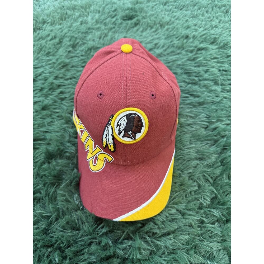 Vintage Washington Redskins NFL Football Adjustable Baseball Cap Hat Maroon